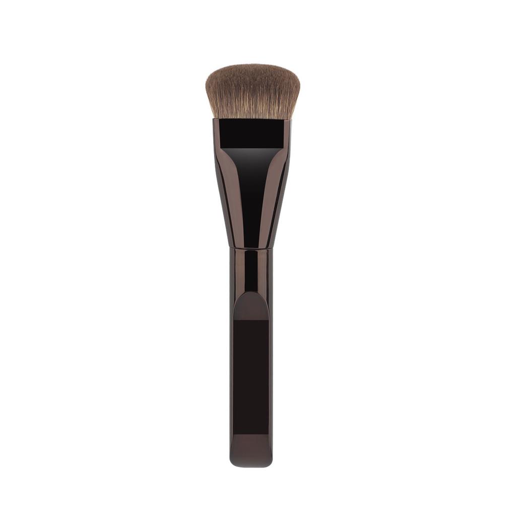New single round head/flat head foundation brush, seamless concealer, do not eat powder soft hair dense beauty tool now