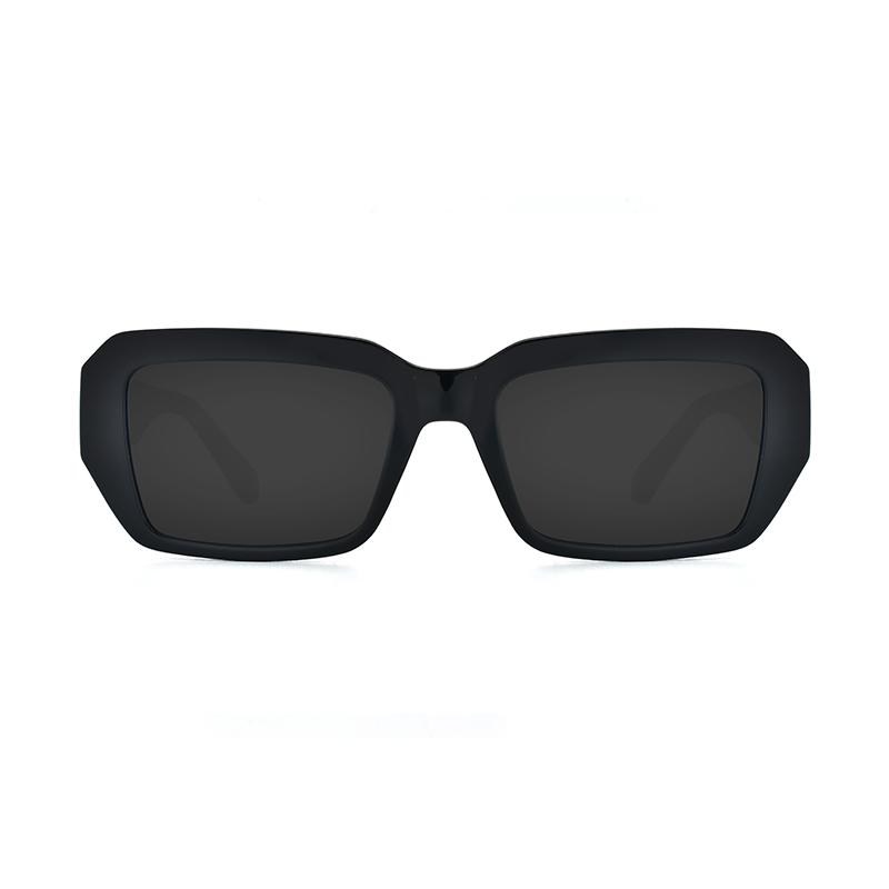 Calvin Klein Retro Narrow Frame Fashion Street Irregular Shape Sunglasses Unisex sunglasses Black CKJ22633SLB