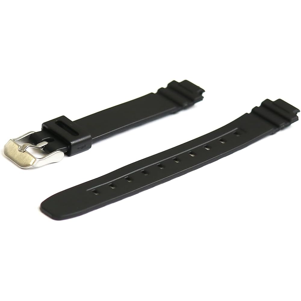 Watch Strap 10mm Casio Standard Compatible Model LA-20WH CA-028 [Parallel Imported Product]