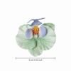 6pcs 9cm Butterfly Orchid Flower Head Fake Flower Head  Hair Clips/Boutonniere/Cake Decoration