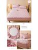 Class A Quilted Cotton Mattress Protector - Thick, Soft, Breathable, Dustproof, Non-Slip Full Cover