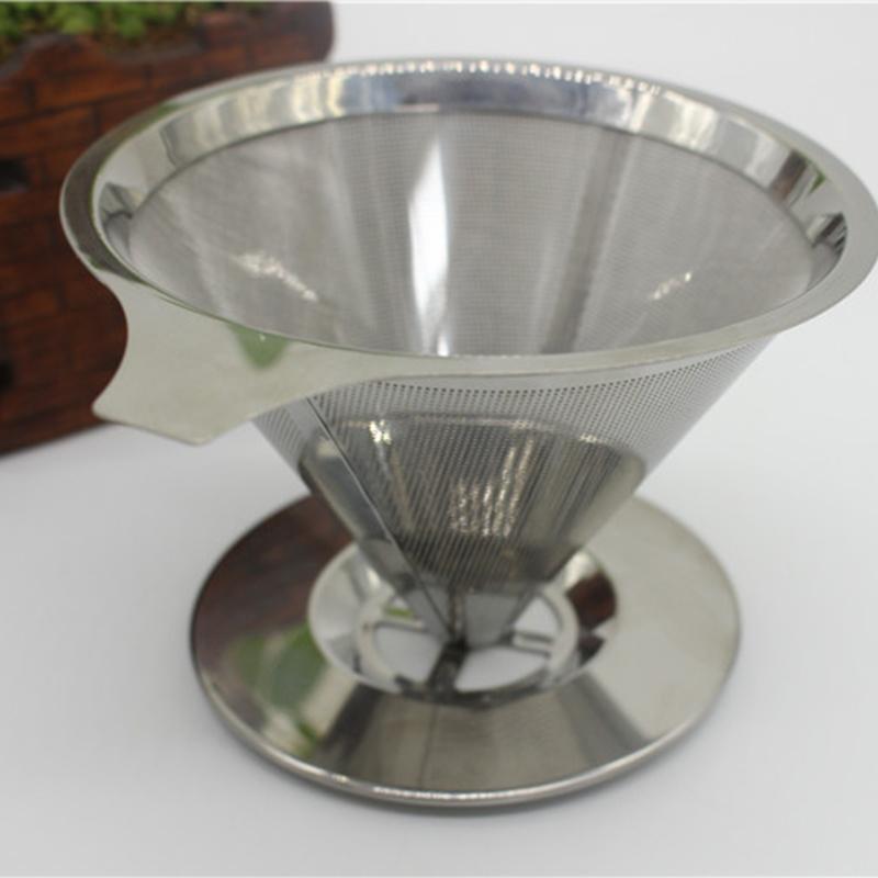Buy Stainless Steel Integrated Coffee Filter Coffee Filter Cup at