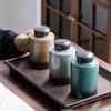 Vintage Plum Blossom Ceramic Tea Jar Sealed Coffee Candy Jar Antique Art Decorative Jars Storage Ornaments Home Decoration Gifts