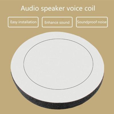 31BC Speaker Fast Rings 6.5 Inch 4PCS Car Speaker Foams Baffles Enhancers System Sponges Low Blockers