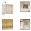 Car Model Display Case Shelf 72 Compartments Cabinet Sturdy Wooden Organizer for Personal
