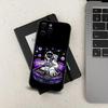 Space Astronaut Cartoon Phone Case For Apple iPhone 15,14,13,12,11,Pro,X,XS,Max,XR,Plus,Mini Soft Black Cover