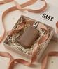 Daks Men'S Accessories Taupe Engraved Logo Cowhide Key Holder Dbho6E761T3