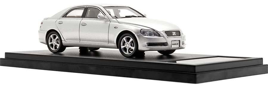 Hi Story Toyota MARK X 300G PREMIUM Silver Metallic Finished Product HS395SL 1/43 (2004)
