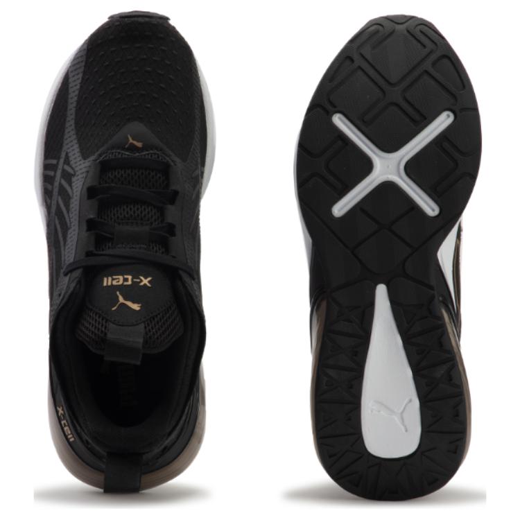 New PUMA X Cell Anti Slip Wear Resistant Low Top Casual Running Shoes Men's Black 378301-05