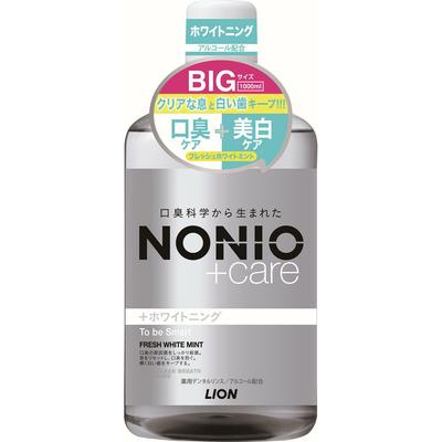 NONIO (Nonio) Plus Whitening Zahnspülung Mundwasser 1000ml (Quasi-Droge) Vorbeugung gegen Mundgeruch: 20 Sekunden lang ausspülen, ausspucken und dann die Zähne putzen.