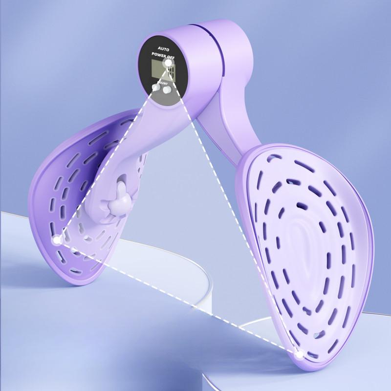 Smart Pelvic Floor Muscle Trainer Kegel Skinny Inner Thigh Postpartum Training Counting Pelvic Floor Equipment Buttocks Clip