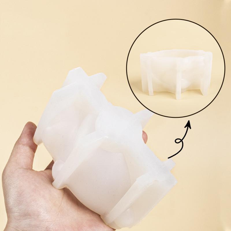 1Pcs Sleeping Bear Design Silicone Cake Molds Mousse Mould Food Grade Dessert Baking Tools Kitchen Supplies Kichen Bakery Diy