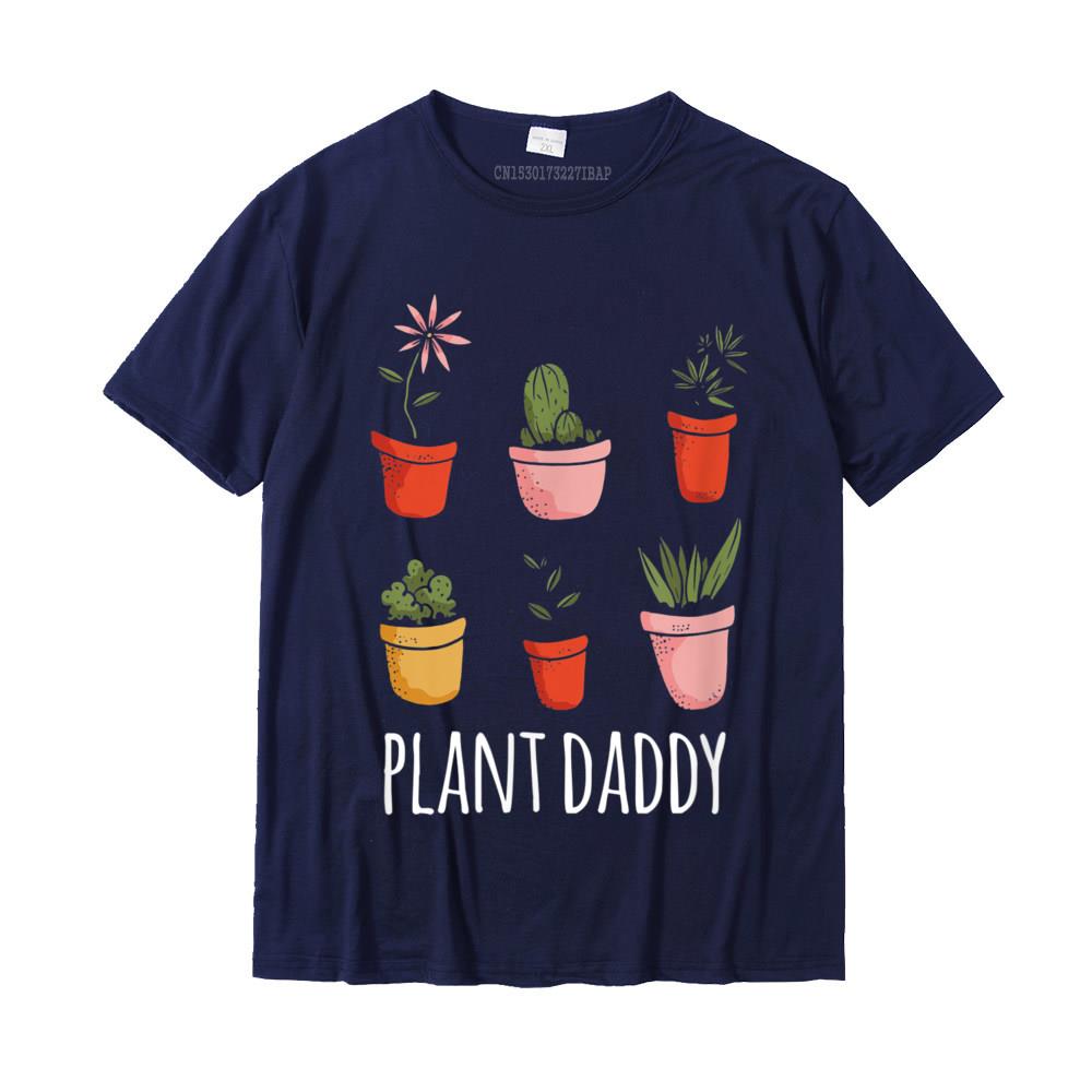 Mens Plant Daddy Funny Gardening Houseplants Landscaping Gardener T-Shirt DesignKawaii Tops Shirt New Cotton Mens Top T-Shirts