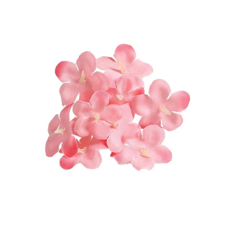 4cm 20Pcs Daisy Flower Heads Silk Hydrangea Artificial Flowers for Wedding Home Decoration DIY Christmas Wreath Gifts Accessory