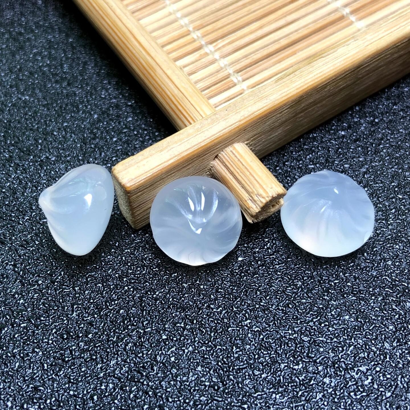 Lychee Jelly Xiao Long Bao Pendant for Bracelets & Phone Chains