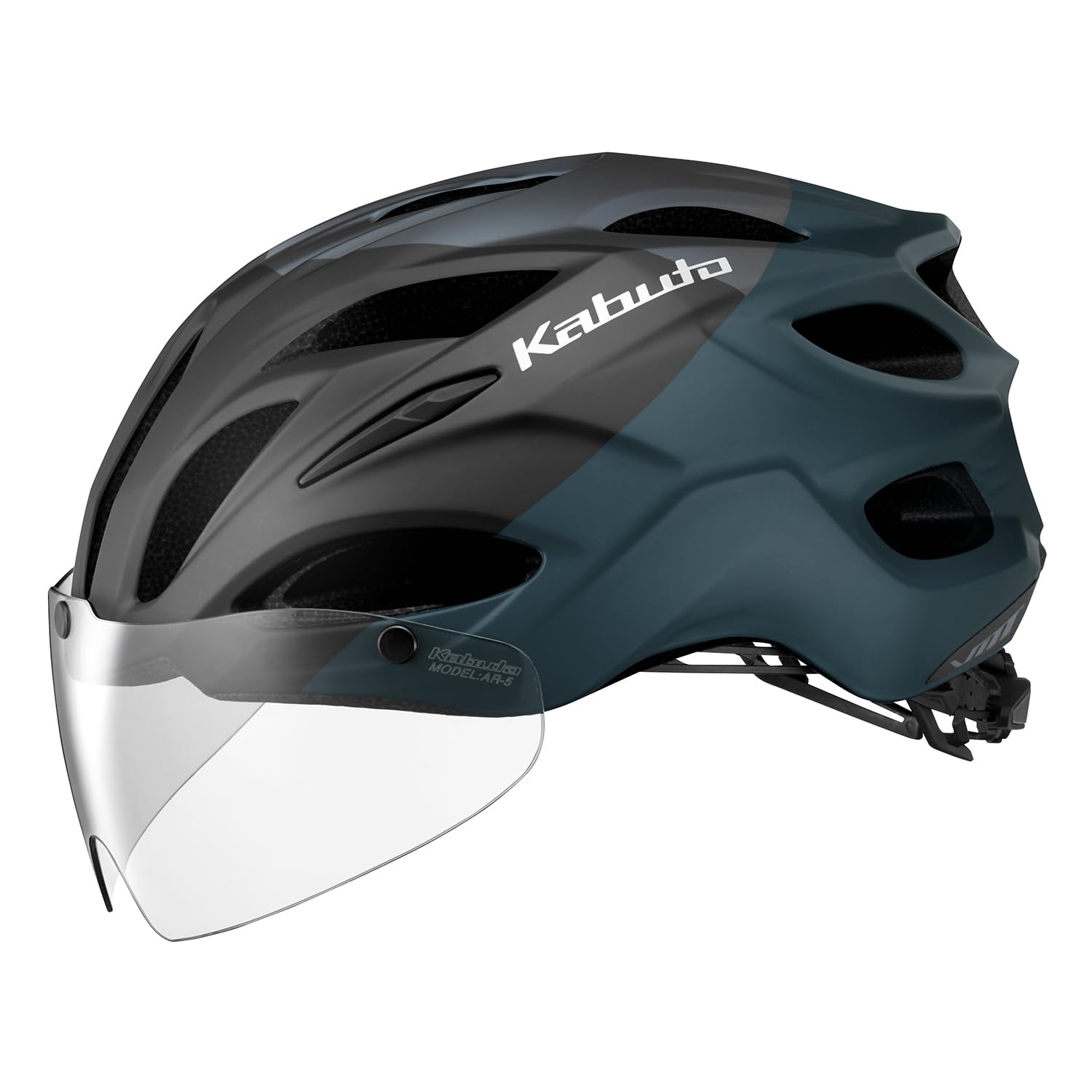 

OGK KABUTO Велошлем VITT Матовый Черный Темно-синий Голова Сертифицирован JCF Цвет G-4 Размер S/M Окружность (55-58см)