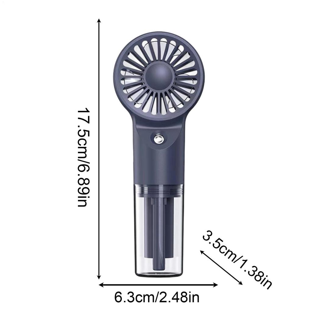 Portable Misting Fan Rechargeable USB 4 Speeds Portable Mist Fan Household Electricity And Equipment For Summer Beach Camping