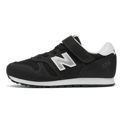 NB 373 V2 Suchý zip Ochrana proti okopání Rovnováha Nízké neformální boty Dětská teniska Černá YV373KB2