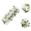 3D Silk Rose Floral Decorative Floral Backdrop Wall Decorative Faux Flower for