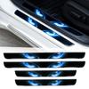 4pcs Car Door Sill Scuff Covers Door Panel Guards Protector Trim Anti-scratch Exterior Parts Car Decor Accessories Universal