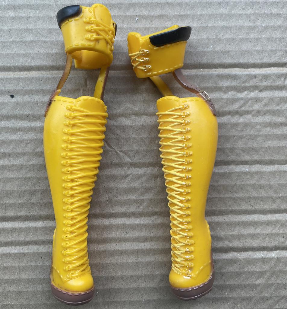 Original Rainbow Big Sister Doll Shoes Accessories Girls Doll High-Heels Martin Boots Casual Wearing Dressing Toy Parts