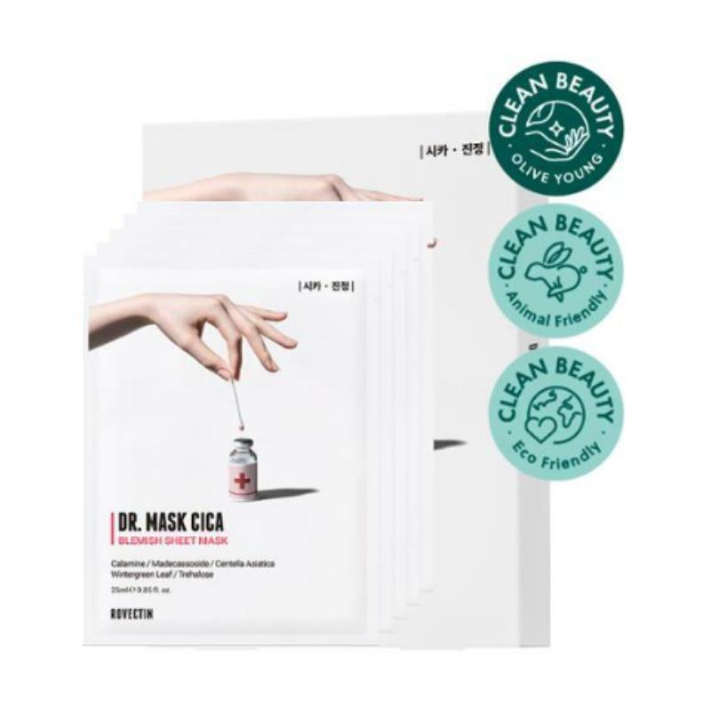 

Rovectin Doctor Mask Cica 5 Sheets