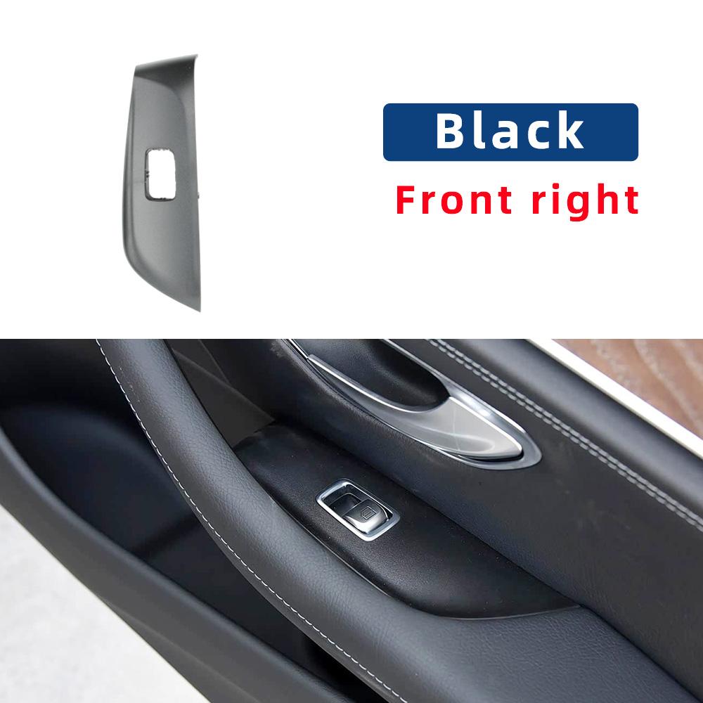 For Mercedes Benz E-Class W213 2016- Door Trim Panel Handle Car Interior Handle Inner Door Armrest Panel Pull Trim Cover