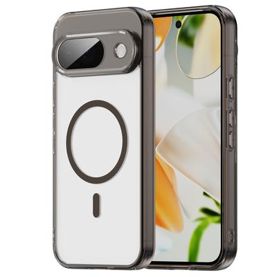 For Google Pixel 9 Phone Case, Magnetic Shockproof Transparent Cover for Google Pixel 9