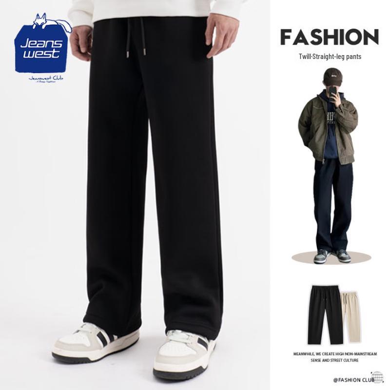 

JEANSWEST CLUB Men s Casual Straight-Leg Pants 4XL