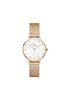 DANIEL WELLINGTON Petite 28 Pressed Studio Lumine MOP White Crystal DW Uhr Perlmutt Uhr Geschenk für Sie Markenuhr Schlichte Luxusuhr