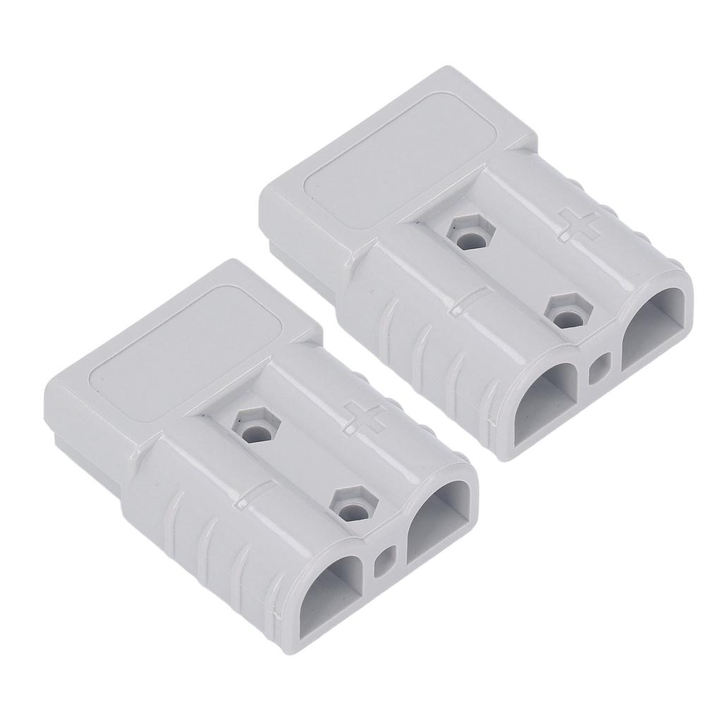 2 Set Battery Quick Connector 50A 600V Fireproof High Conductivity Battery Wire Harness Plug