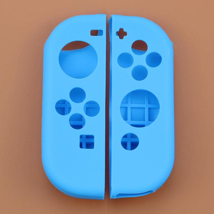 JCD 1Set Links Rechts Weiches Silikon Gummi Griff Gel Schutz L R Controller Gamepad Hülle Case Abdeckung Für Switch Joy-Con Joycon NS