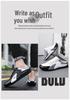 Spring Men's Trendy Breathable Slip-on Loafers with Half-open Back - Casual Leather Running Shoes