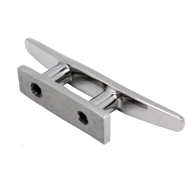 4 Inch High Quality 316 Stainless Steel Polished Combo Mooring Cleat 100mm boat cleat for marine boat yacht