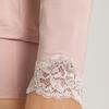 Hanro V Neck Long sleeVe Shirt  71841 Blush 