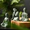 Buddha Statue Desk Accessorie Interior Accessories Buddhism Figurine Garden Statue Ornament Fish Tank Coffee Table Decor Buda