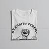 Solidarity Forever Labor Union Socialist Leftist O Neck TShirt Worker Fabric Classic T Shirt Man's Clothes Individuality