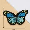10Pcs Embroidered Fabric Patches Butterfly Applique Iron On Butterfly Patches for Clothes Jackets Jeans Bag Decoration