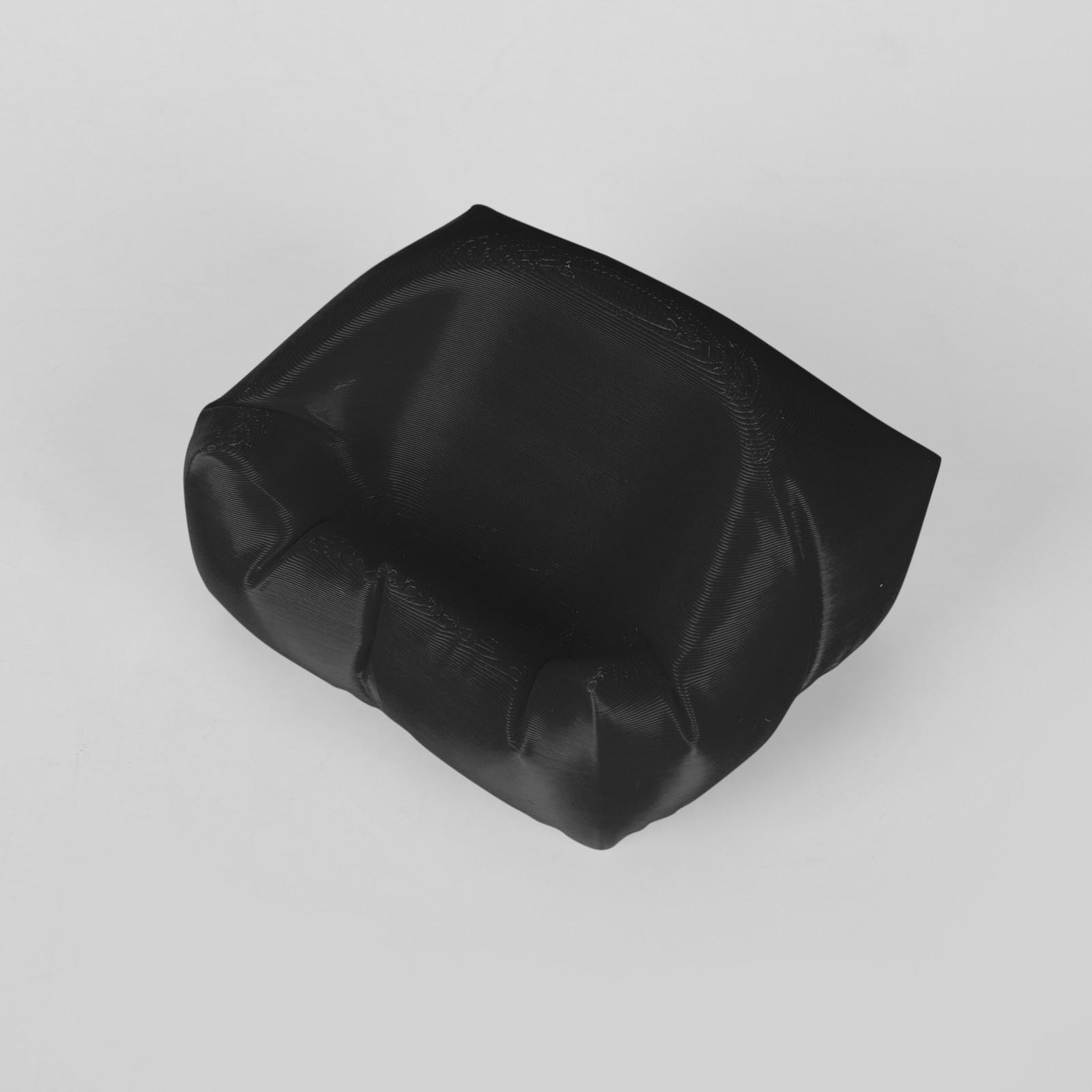 

3D-печатный диван-наушник с украшением для хранения наушников One Size чёрный