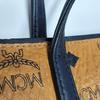 [Pre-Owned] Anya Visetos Coated Monogram Print Commuter Canvas Tote Bag Shopping Bag Shoulder Handbag Mini - Good #AIW5UO