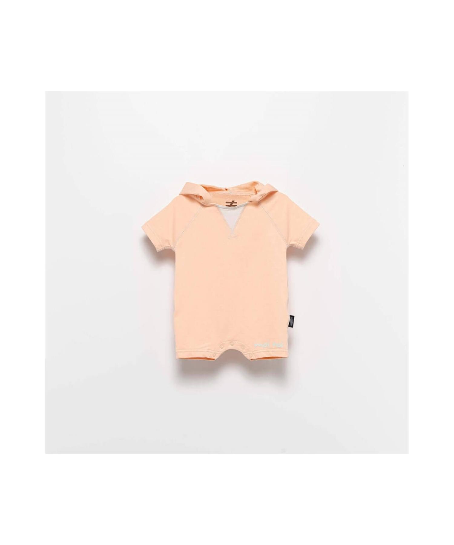 

Moinoi Salmon Hooded Bedstead Jumpsuit Miniropa