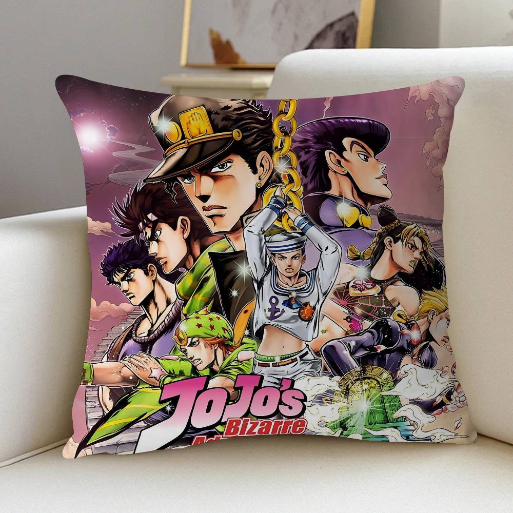 Anime J-JoJo Kissenbezug Kissenbezug Wohnzimmer Sofa Heimdeko Angepasst