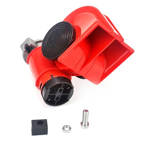 

115 дБ автомобильный грузовик двухтональный мотоцикл громкая электрическая труба воздушный звуковой сигнал улитка сирена