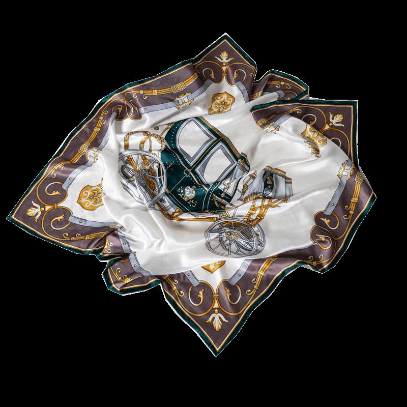 Hengyuanxiang English Carriage Silk Scarf
