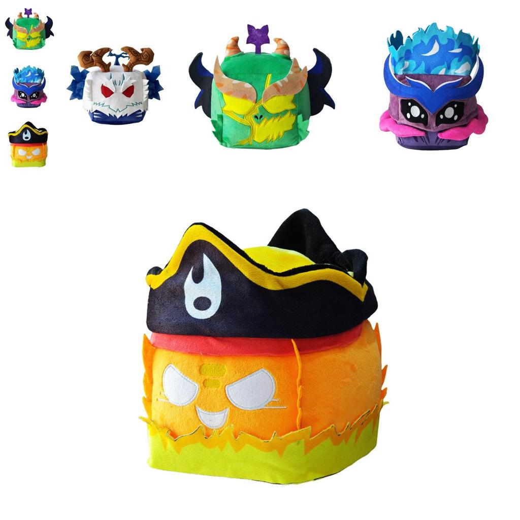 Adorable Blox Fruits Pirate Plush Toy Box Soft Stuffed Animal Gift For Kids