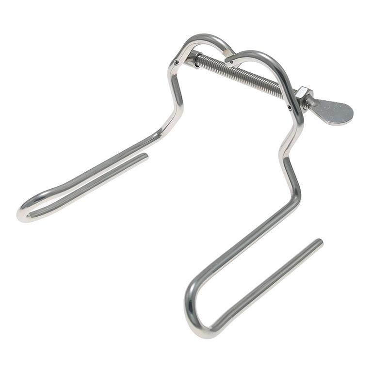 Adult Games Vaginal Expander Anal Plug Anus Cleaner Expansion Stimulator Trainers Metal Buttplug Sex Toys For Couples Women Men