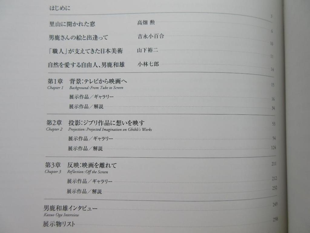 [USED] Kazuo Oga Exhibition: Ghibli's Painter Catalog and Art Book