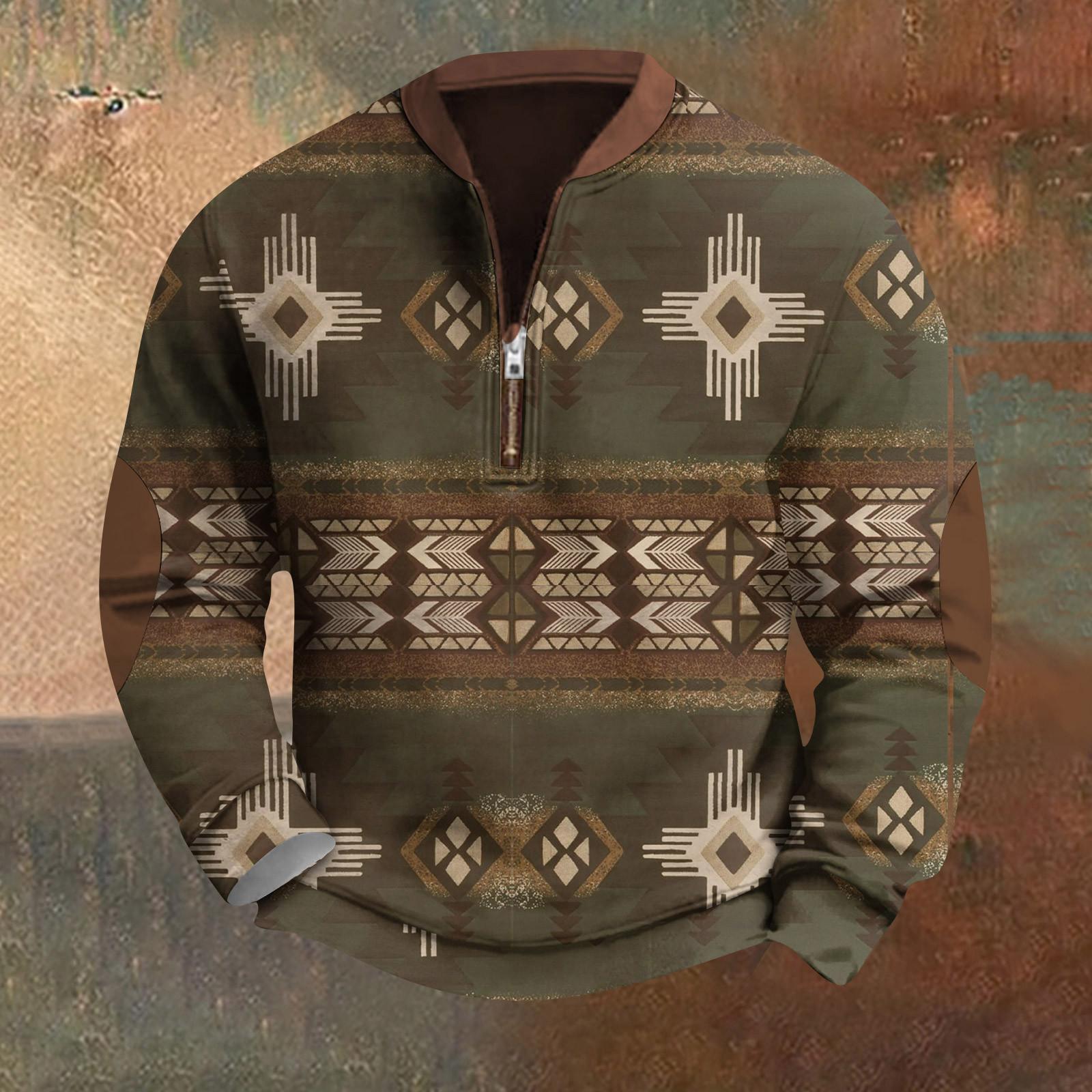 

Мужская повседневная толстовка в стиле ретро с градиентным принтом XXXXL