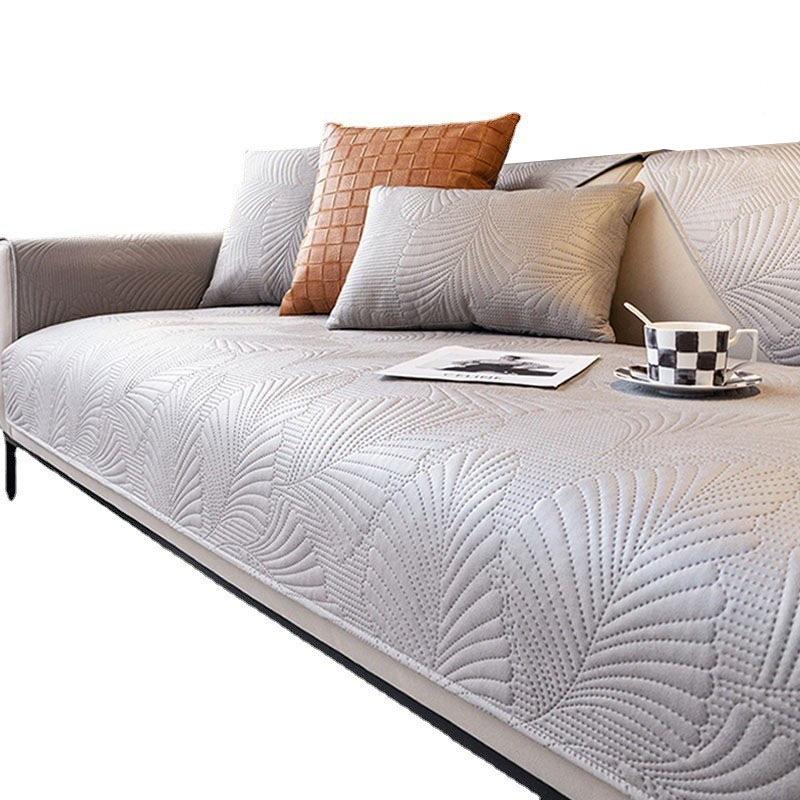 Technology Cloth Sofa Cushion Universal In All Seasons Modern High-End Light Luxury Waterproof And Non-Slip Cushion, Non-Stick Fur Seat Cushion Cover