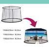 1PCS Easy Setup Outdoor Canopy Mosquito Net Portable Sunshade Insect Proof Polyester Curtain for Garden Patio